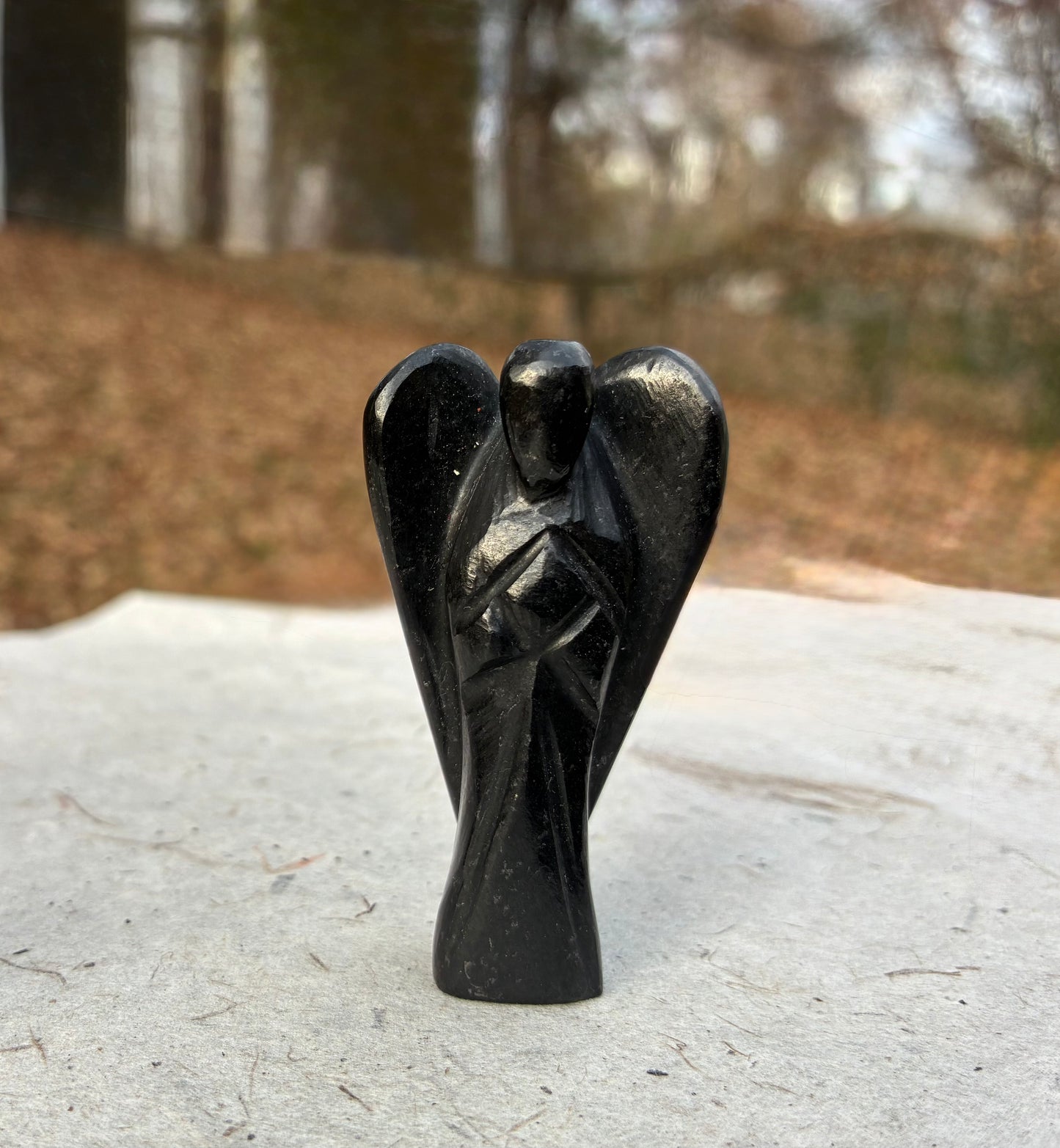 Black Tourmaline Angel